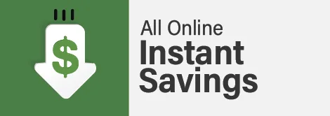 Instant Savings link
