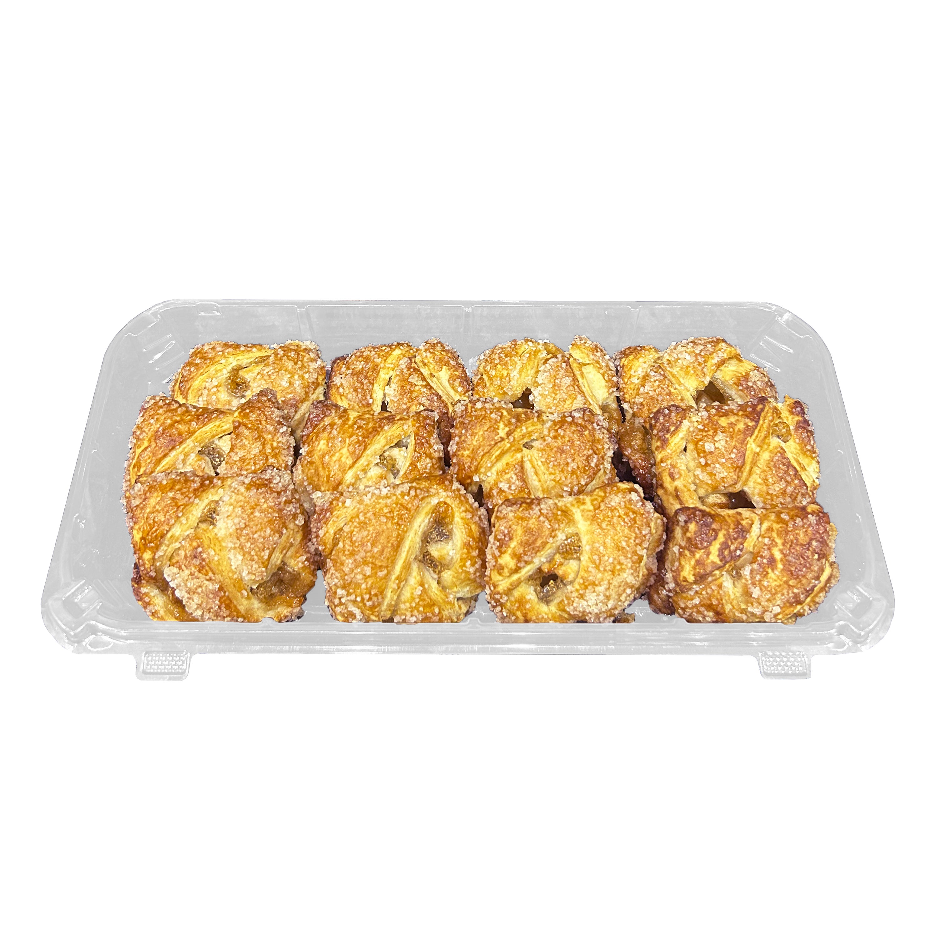 Bouchées de strudel aux pommes et au caramel