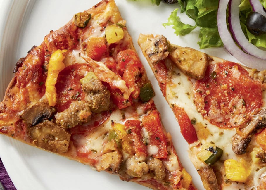 pizza slices