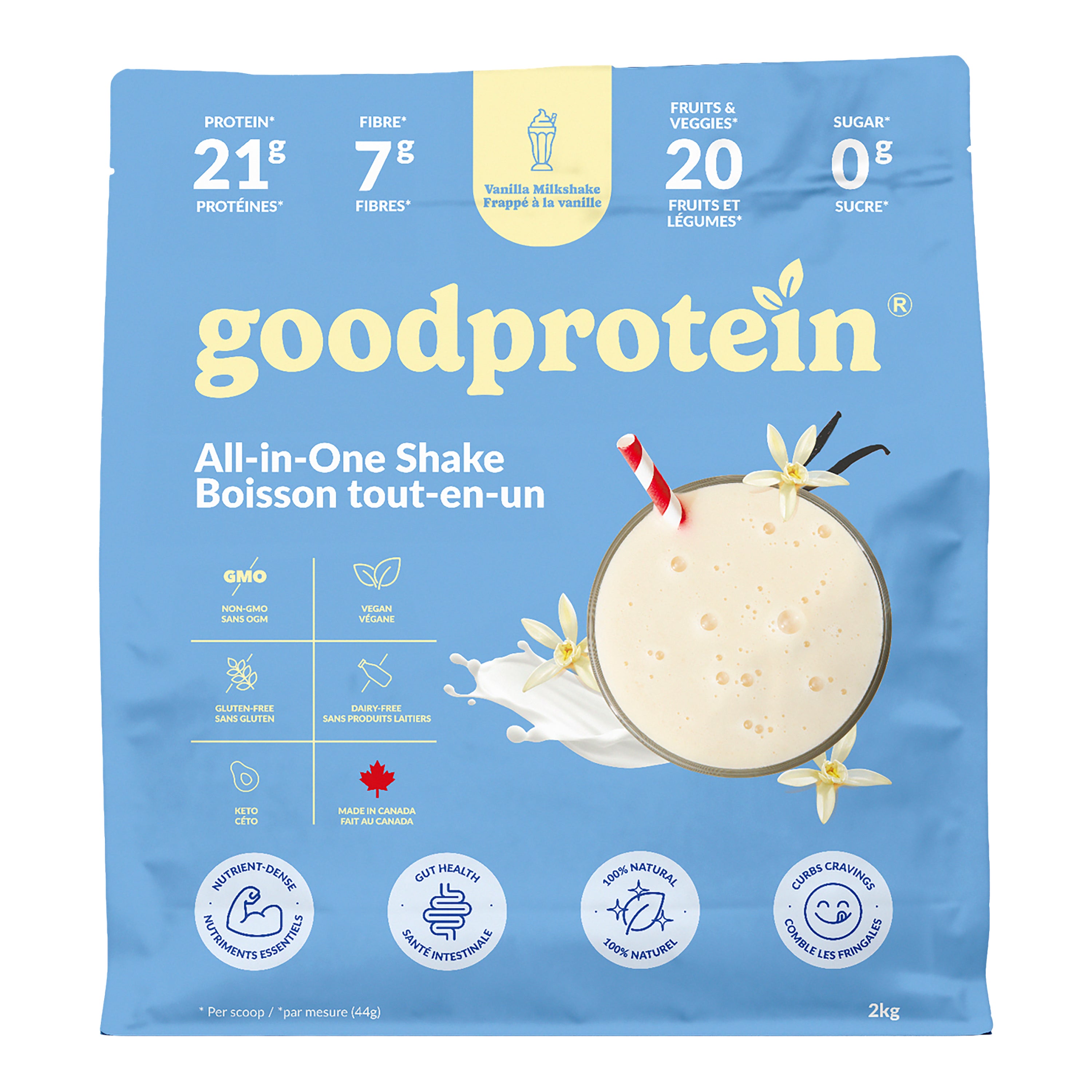 Good Protein vanilla all-in one shake