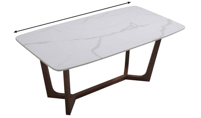 Image showing table length measurement