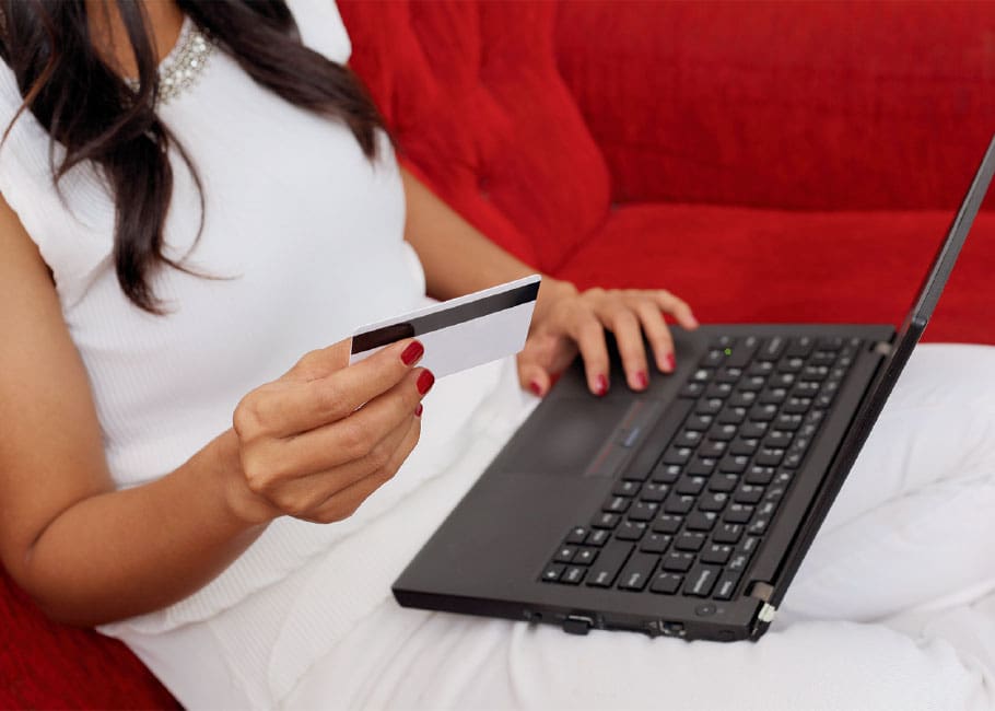woman with keyboard