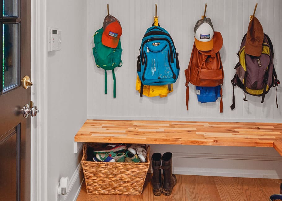 organized entryway