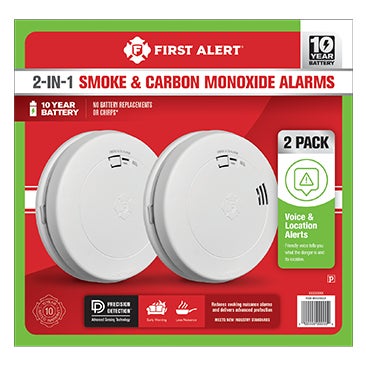 First Alert Battery Combo Smoke/CO Alarm 