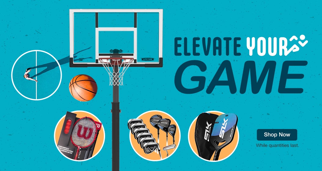 Elevate your game. While quantities last. Shop Now.