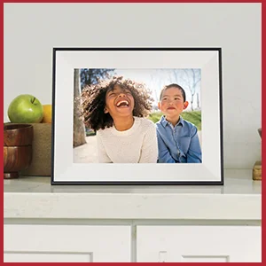 Aura Astor 12 in. Wi-Fi Digital Photo Frame with Mat