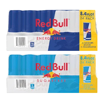 Red Bull Energy Drink Original AND/OR Sugar Free