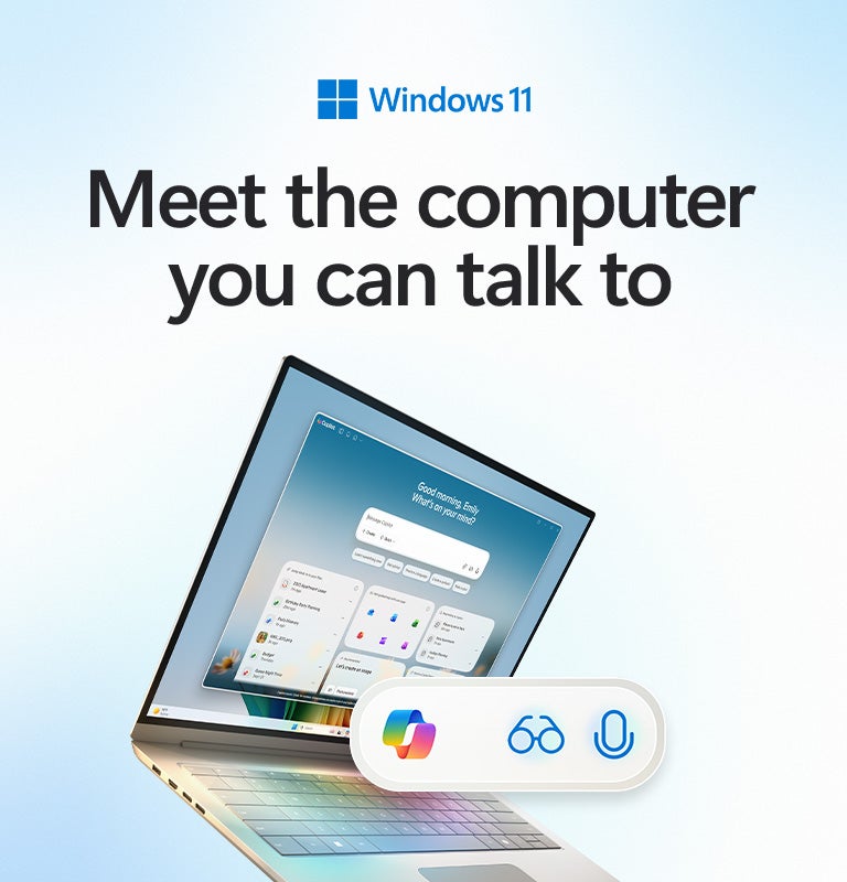 Windows 11 Meet the computer you can talk to