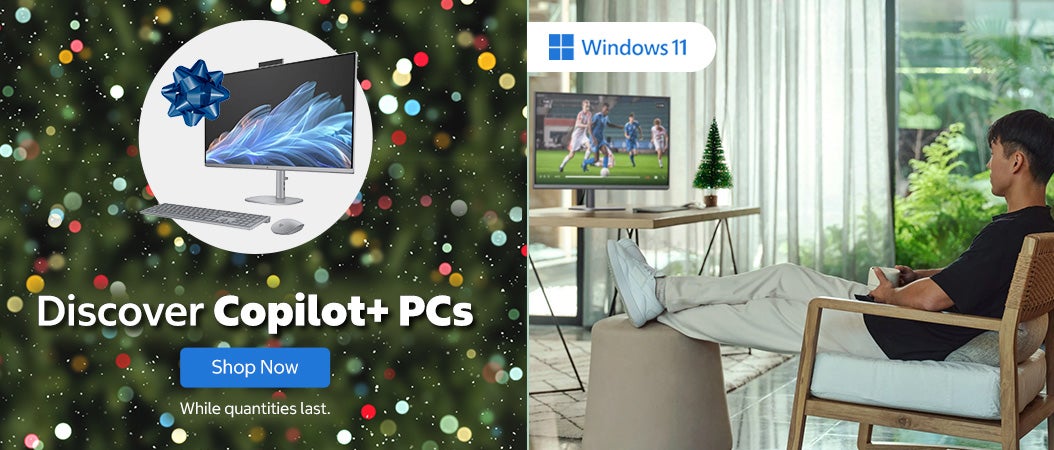 Discover Copilot+ PCs. Shop now. While quantities last.