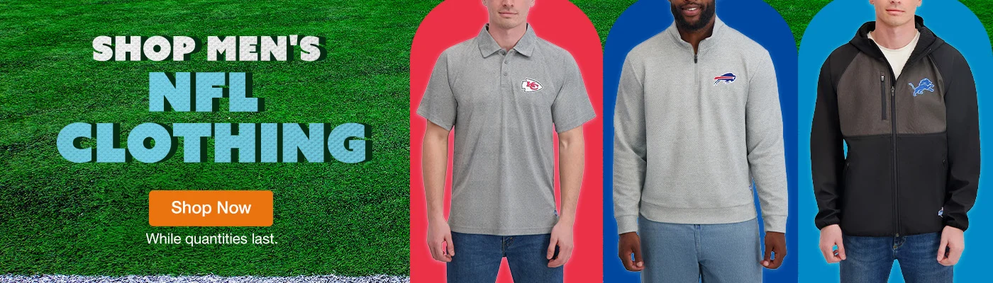 Shop Men's NFL Clothing Shop Now. While quantities last.