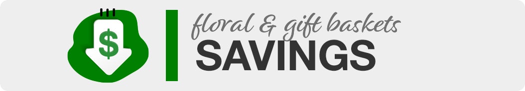 Floral & Gift Baskets Savings