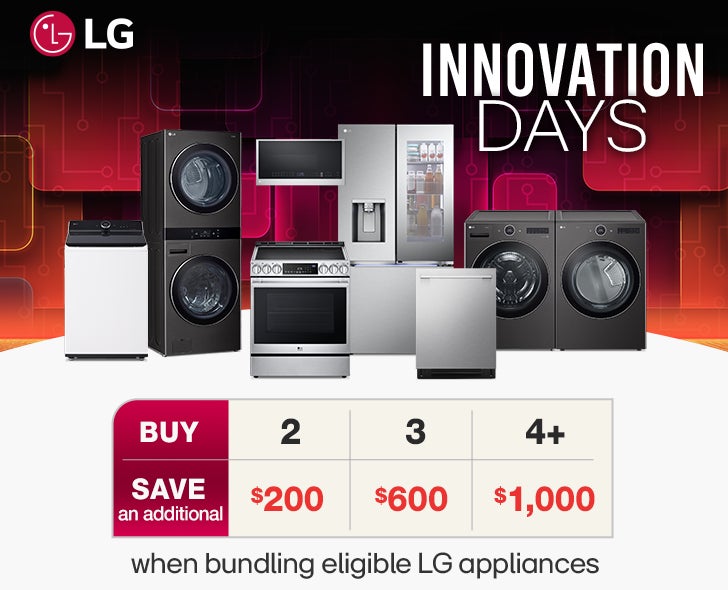 Innovation Days. Buy 2, Save $200. Buy 3, Save $600. Buy 4+, Save $1,000.