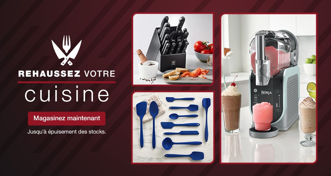 Rehaussez votre cuisine. Jusqu'à épuisement des stocks. Magasinez maintenant.