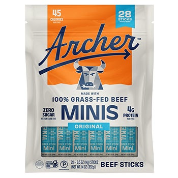 Country Archer Grass-Fed Beef Sticks Minis