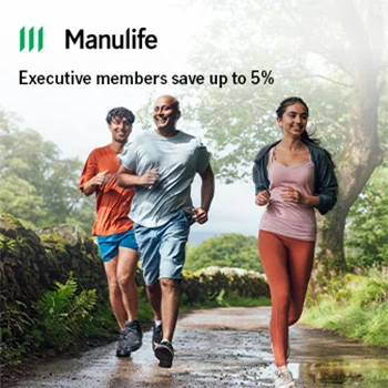 Manulife. Executive members save up to 5%