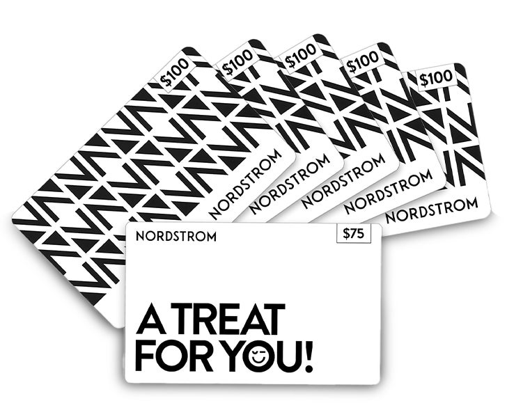 Nordstrom - Five $100 eGift Cards + Bonus $75 eGift Card