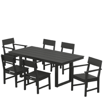 POLYWOOD Westport 7-Piece Outdoor Dining Set