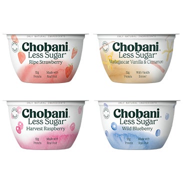 Chobani Less Sugar Greek Yogurt