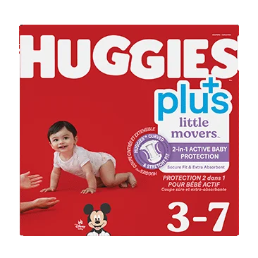 Huggies Plus Little Movers Diapers 