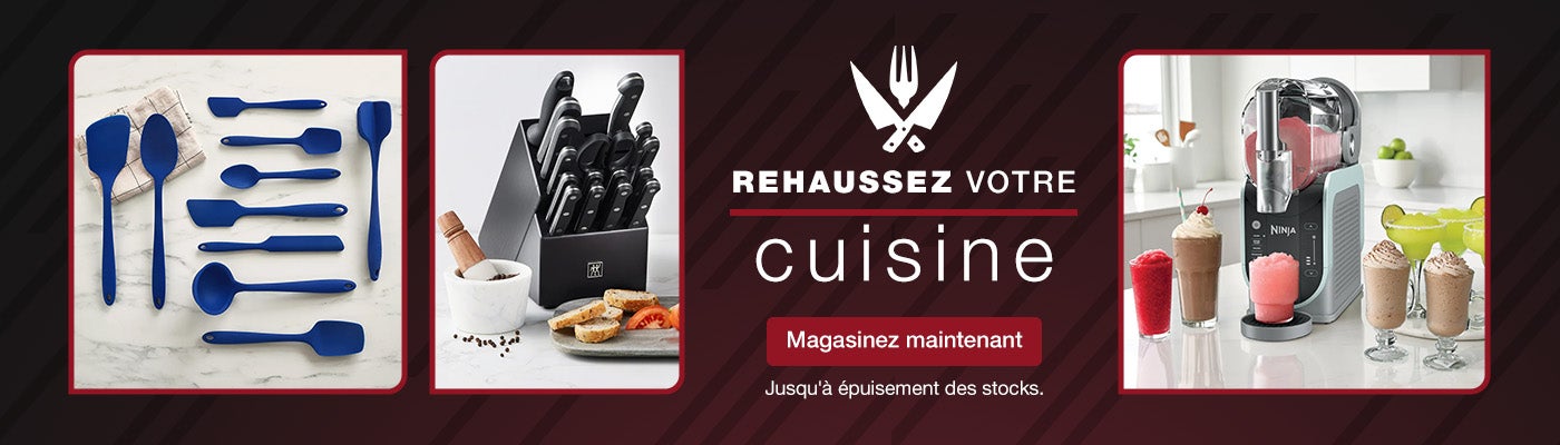 Rehaussez votre cuisine. Jusqu'à épuisement des stocks. Magasinez maintenant.