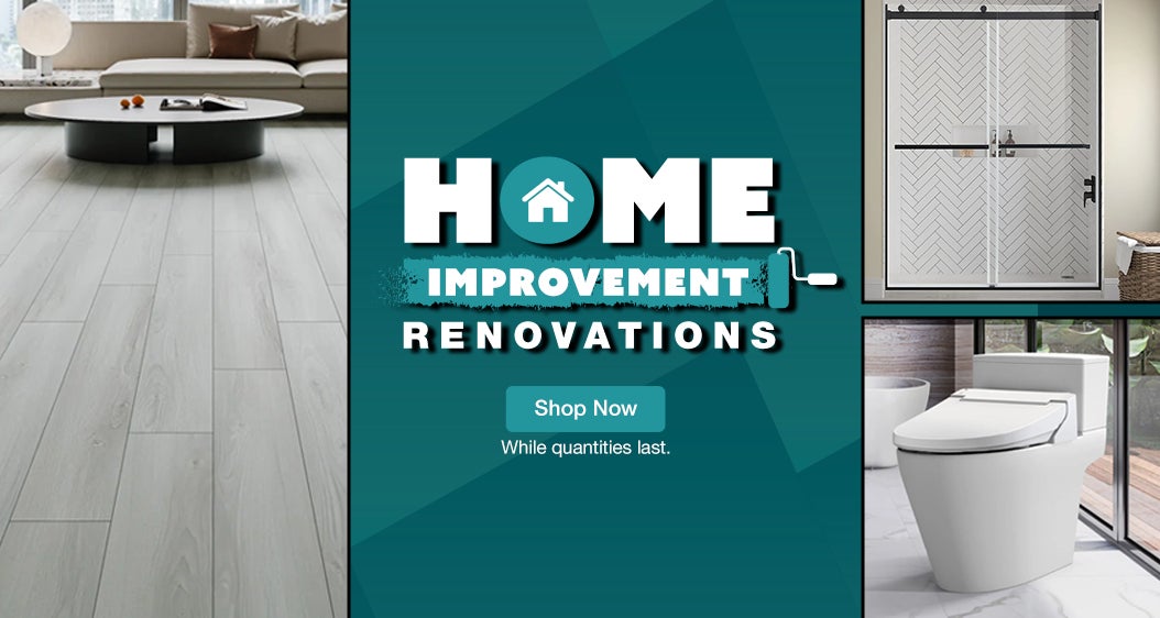 Home Improvement Renovations  Shop Now. While quantities last.