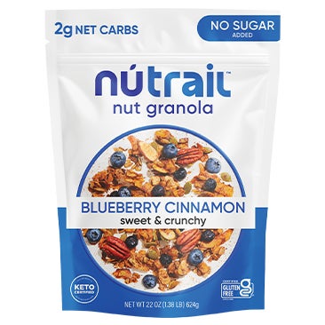 NuTrail Blueberry Cinnamon Nut Granola