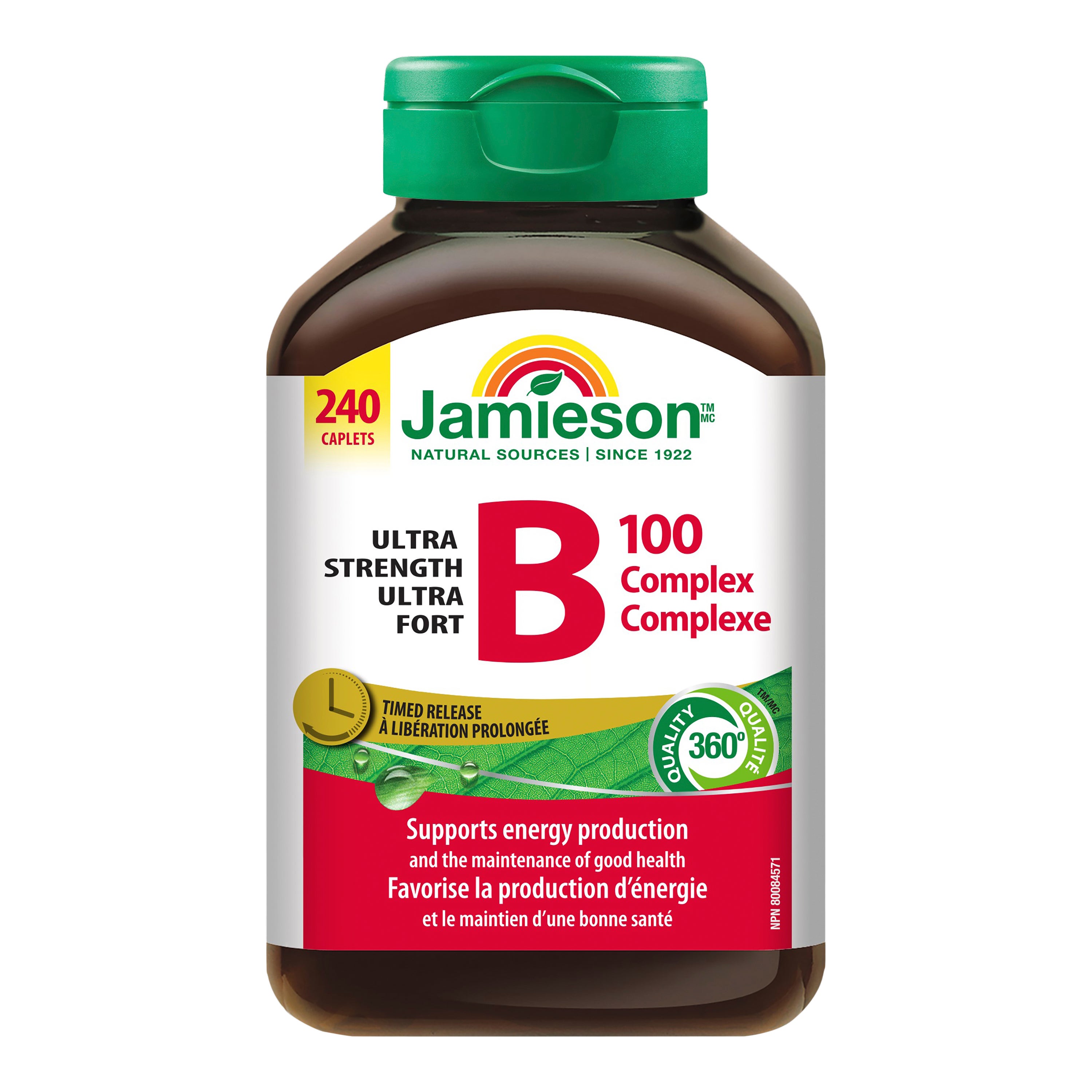 Jamieson timed-release ultra strength B100 complex