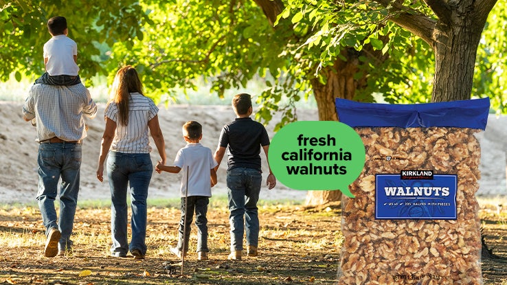 Fresh California Walnuts.