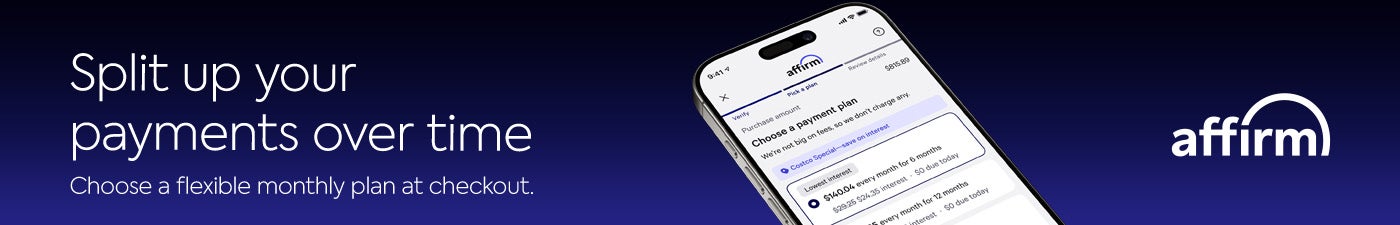 split up your payments over time choose a flexible monthly plan at checkout