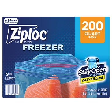 Ziploc Bags Freezer Quart
