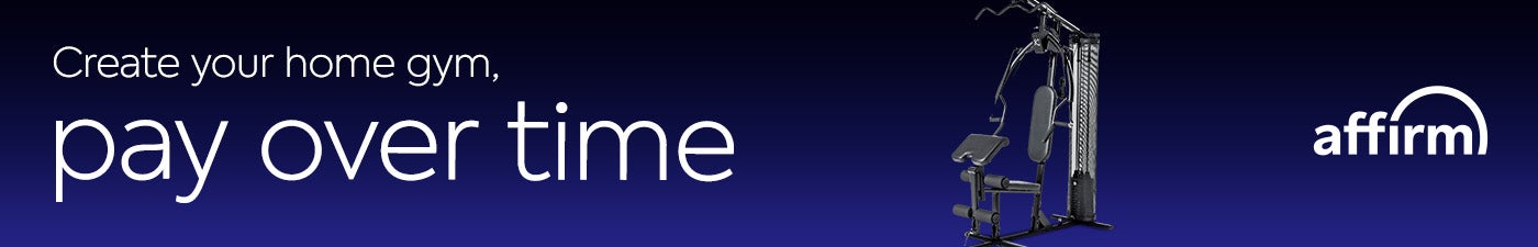 create your home gym. pay over time