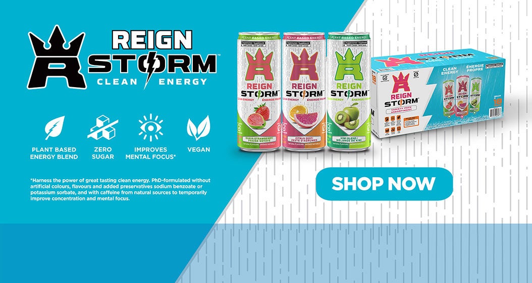 Reign Storm. Clean Energy. Shop Now