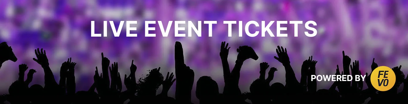 Live Event Tickets Powered by FEVO