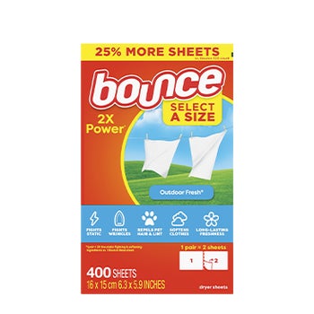 Bounce Select-a-Size Dryer Sheets
