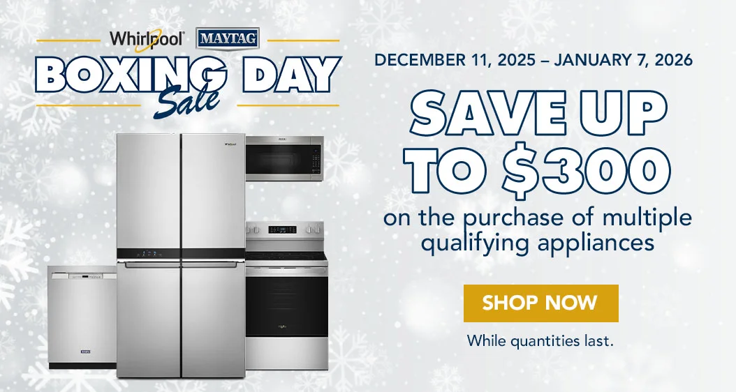 Whirlpool/Maytag Kitchen Boxing Week