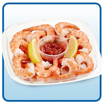 Kirkland Signature Shrimp Cocktail with Cocktail Sauce & Lemon