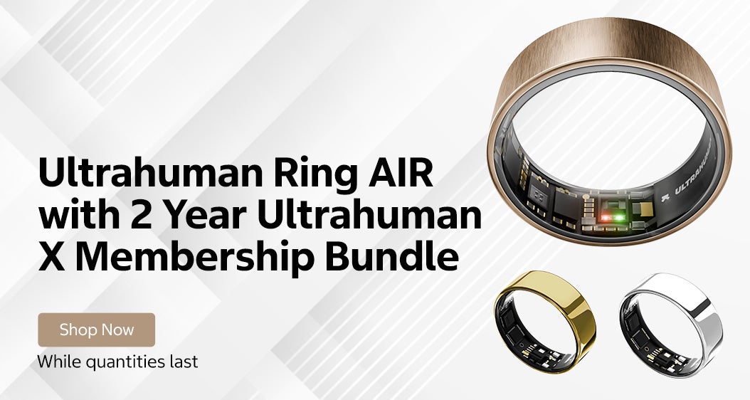 Ultrahuman Ring AIR with 2 Year Ultrahuman X Membership Bundle Shop Now While quantities last