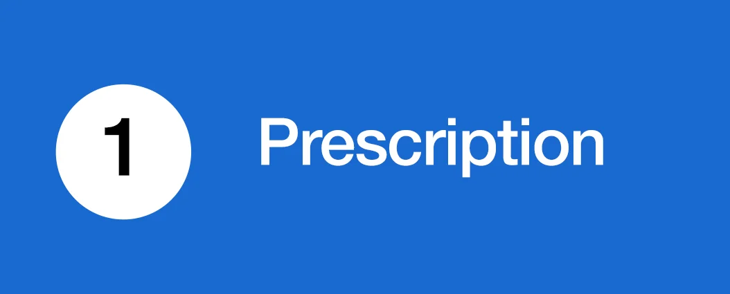 1. Prescription
