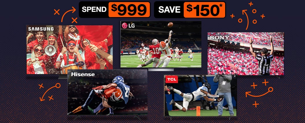 Spend $999 Save $150*