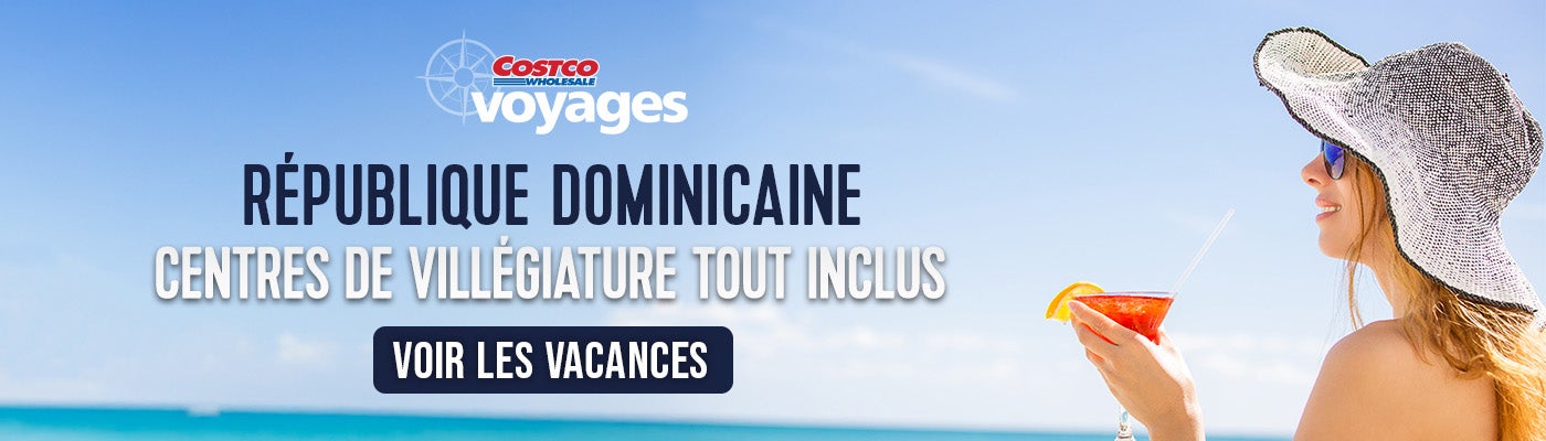 Costco Wholesale Voyages. République Dominicaine centres de villégiature tout inclus. Voir les vacances.