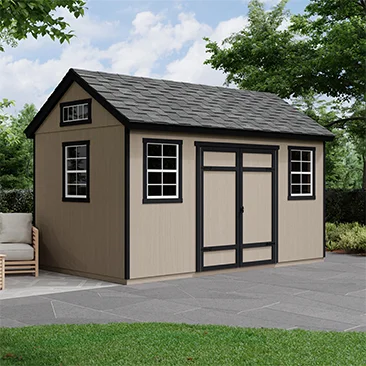 Yardline Berkdale 14' x 8' Wood Shed – Do-it-Yourself Assembly