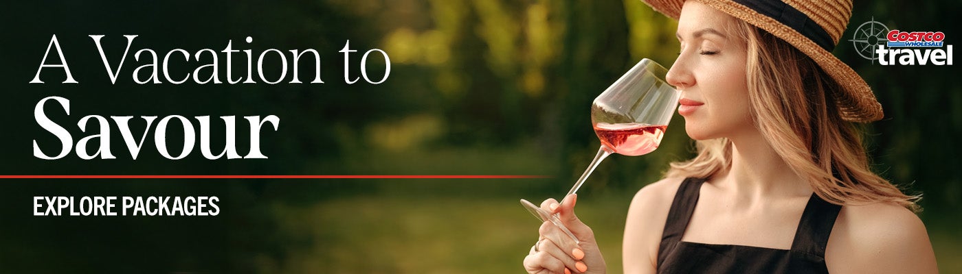 A Vacation to Savour. Explore Packages. Costco Travel.