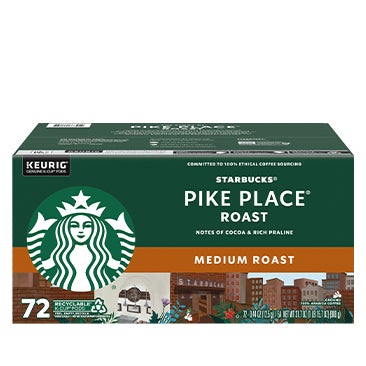 Starbucks® K-Cup® Pods Pike Place Roast