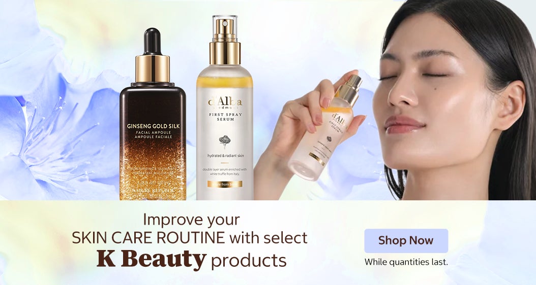 Improve your skin care routine with select K Beauty products. Shop Now. While quantities last.