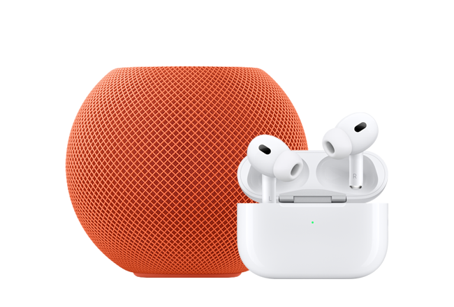 Apple Homepod and AirPods