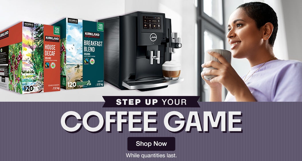 Step up your coffee game. Shop Now. While quantities last.