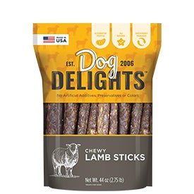 Dog Delights Chewy Lamb Sticks