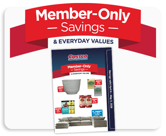 Member Only Savings in Warehouse and online