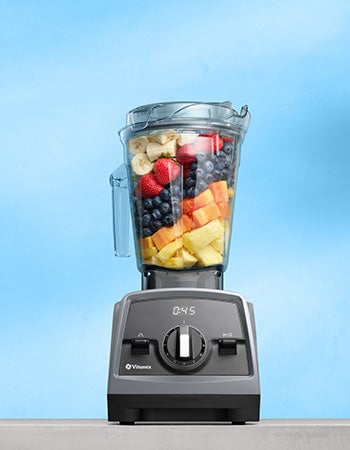 Venturist Pro blender filled with fruit