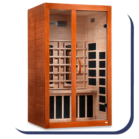 Dynamic Santiago 2-Person Full Spectrum Infrared Sauna